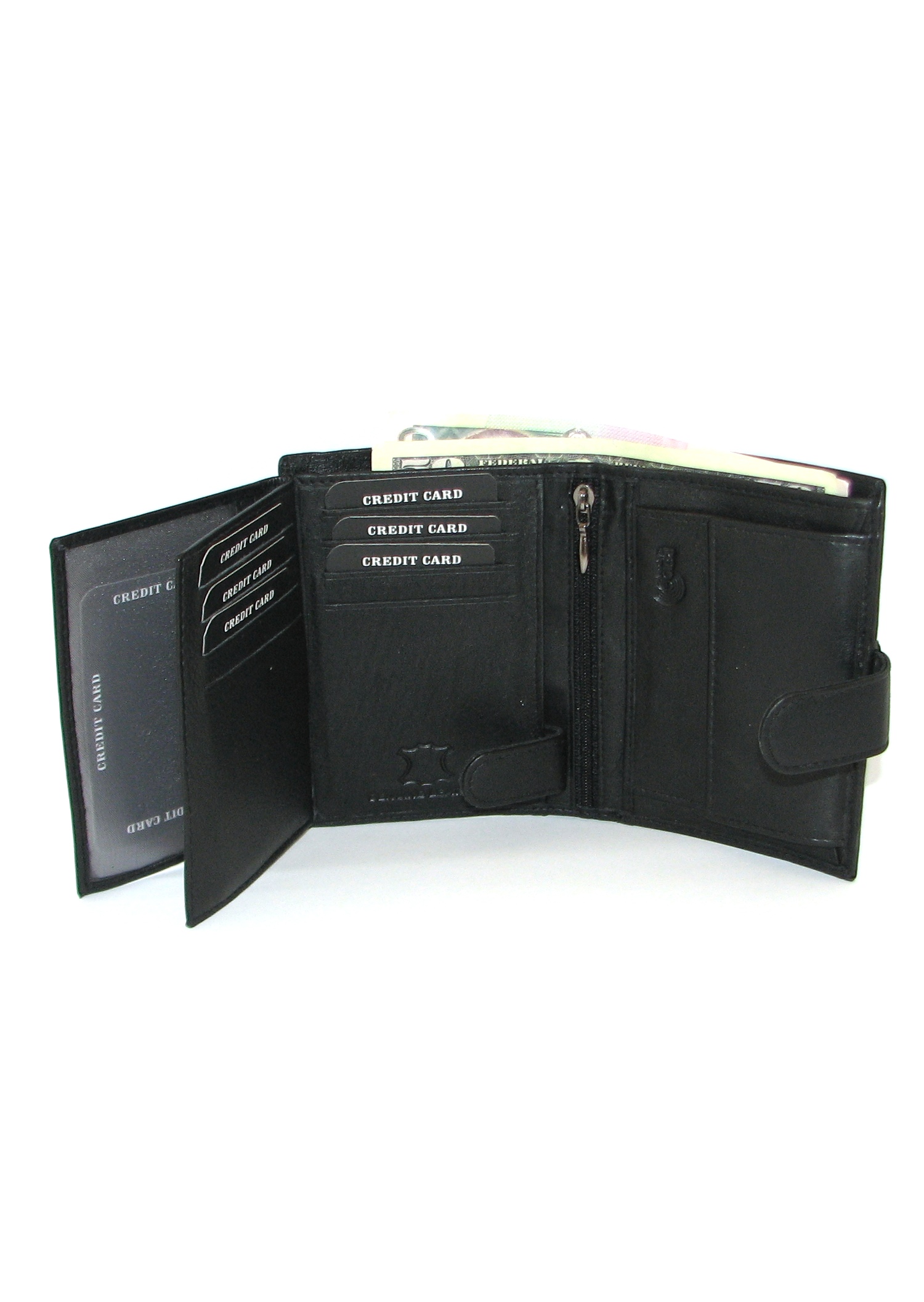 Кожаный кошелек DNK N4L-CCF blk NEW Кожаный кошелек DNK N4L-CCF blk NEW